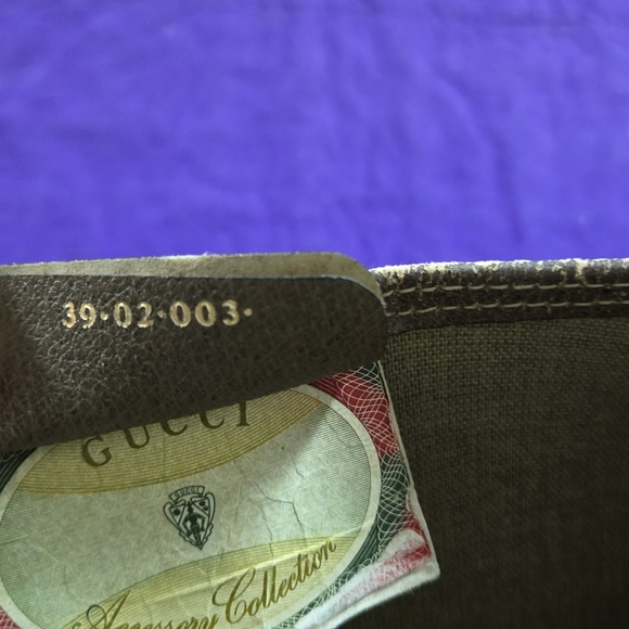 VGC VINTAGE GUCCI SHERRY LINE TOTE/ SHOULDER BAG - Picture 5 of 13